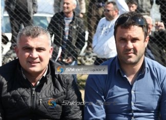 FOTO-LAJM/ Edi Martini- Vioresin Sinani, dy më të mëdhenjtë e Vllaznisë së pas viteve ’90