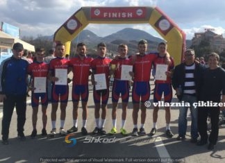 Çiklistët e Vllaznisë dominojnë edhe në trofeun “26 Marsi”