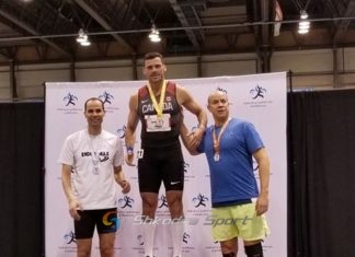 Tjetër sukses për shkodranin Gëzim Dimnaku në garat e veteranëve në Kanada, medalje ari dhe rekord