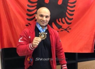 ZYRTARE/ Erkand Qerimaj merr medaljen e bronztë, doli i treti në kampionatin Botëror