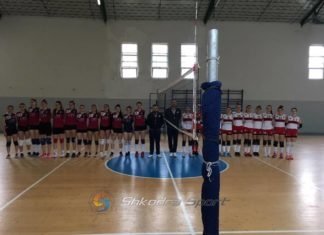 Vllaznia në volejboll për të reja fiton 3 ndeshje në grup, kalon në gjysmëfinale