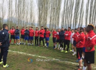 Vllaznia vijon me stërvitjen, trajneri Canaj vazhdon të mungojë