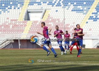 Vllaznia e nis me gol. Krymi kalon në avantazh kuqeblutë