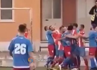 Veleçiku denoncon aktet e dhunës të futbollistëve të Shënkollit /VIDEO