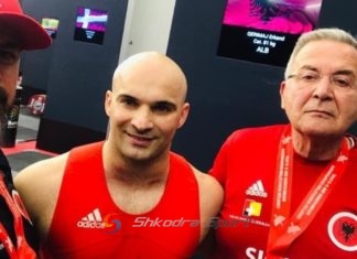 Europiani i peshëngritjes, Qerimaj vendos rekord kombëtar por nuk merr medalje