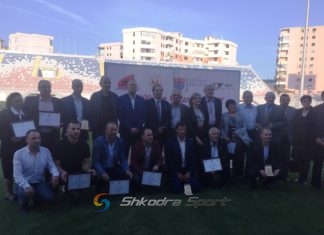 Nderohen atletët dhe trajnerët e shekullit të Vllaznisë/ EMRAT