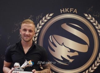 Shkodrani Ndue Mujeci merr “Këpucën e Artë” nga Federata e Hong- Kongut