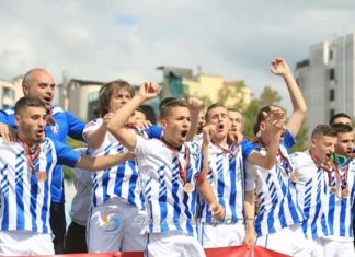 Tirana U17 u shpall kampion, një shkodran pjesë e suksesit të saj/ FOTO