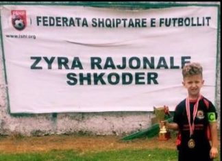 Brendon Krepi, 10-vjeçari shkodran që ka nisur testimet me akademinë e Barcelonës