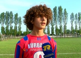 Albion Kurbasha, 15 vjeçari që u shpall lojtari më i mirë. Ëndrra ime, të luaj me Kombëtaren dhe Vllazninë