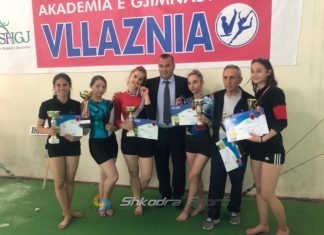 Gjimnastet e Vllaznisë shpallen kampione të Shqipërisë edhe për vitin 2019