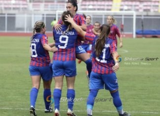 VIDEO | ‘Me ken shkodrane, tana i ban’, vajzat e Vllaznisë dhurojnë spektakël