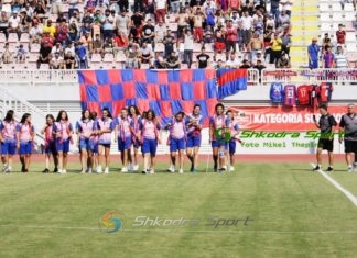 Vllaznia e femrave merr duartrokitjet e tifozëve për suksesin në ‘Champions’