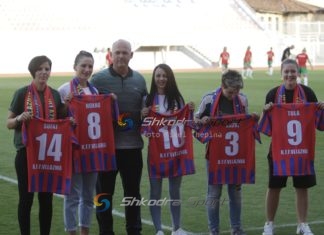 Nderohen shtatë ish- futbolliste të Vllaznisë