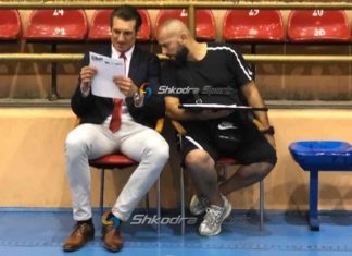 Vllaznia e basketbollit gati për sfidën me Partizanin. Në pritje të dokumentacionit të amerikanëve