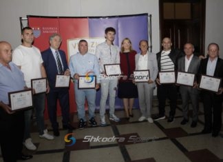 Bashkia Shkodër nderon peshëngritësit e shekullit të SK Vllaznia