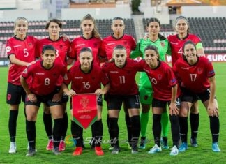 Portugalia mund 1-0 Shqipërinë, Megi Doçi ndalet nga traversa