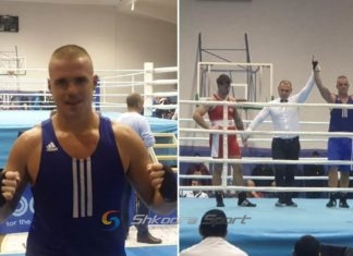Kampionati i boksit nis mirë për Vllazninë. 6 fitore dhe 1 humbje në ditën e parë