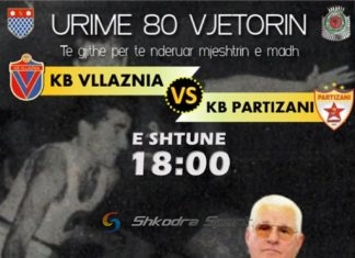 Vllaznia dhe Partizani ‘në këmbë’ për të nderuar Mjeshtrin Renato Radoja