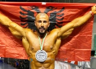 ‘Herkuli’ shqiptar, medalje argjendi në Itali