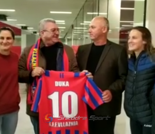 VIDEO/ Testohet ‘Arena Kombëtare’, presidenti DUKA nuk kursen batutat me fanelën e VLLAZNISË