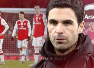 Një spanjoll pranë stolit të Arsenalit