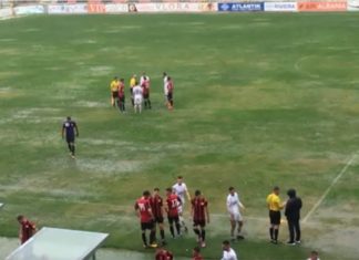 Shiu ndërpret ndeshjen mes Flamurtarit dhe Teutës