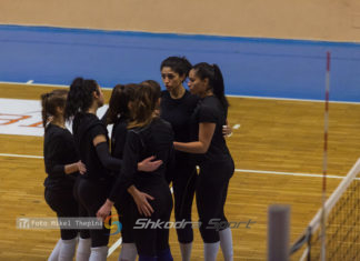 Vllaznia e volejbollit të femrave fiton miqësoren me malazezet e Moraçës