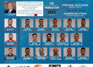 Pesë shkodranë pjesë e kombëtares së basketbollit