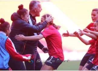 Tre fitore në tre ndeshje, Shqipëri U-16 e femrave mund edhe Malin e Zi