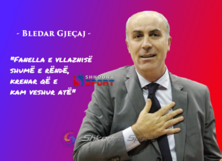 Bledar Gjeçaj: Krenar për kontributin e dhënë për Vllazninë