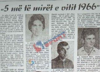HISTORI/ Kur Adile Dani, Faruk Kalleshi e Sabah Bizi shpalleshin “Sportistët më të mirë të vitit” 54 vjet më parë