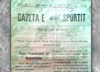 Speciale nga Besnik Dizdari/ 95 vjet më parë botohej ‘Gazeta e Sportit’