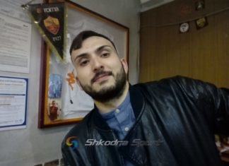 Alessio Striscia, italiani që dëshiron të jetë në ‘Loro Boriçi’ për të ndjekur një ndeshje të Vllaznisë