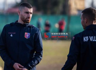 Tre futbollistët maqedonas ende larg Vllaznisë