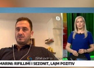 Elton Marini: Rikthimi i Superligës lajm pozitiv, ka krizë financiare tek të gjithë klubet