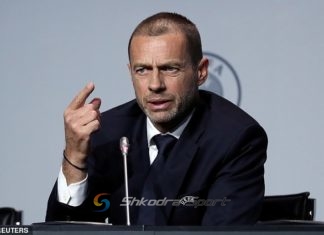 Presidenti i UEFA-s: Tifozët do kthehen shpejt. Futbollin nuk e ndryshoi lufta, jo më një virus idiot