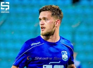 Rubin Hebaj shënon dhe i jep fitoren Teutës në Vlorë