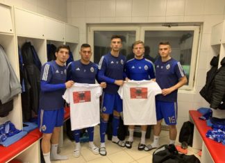 Enis Çokaj dhe një futbollist tjetër shqiptar i Lokomotivës, në karantinë