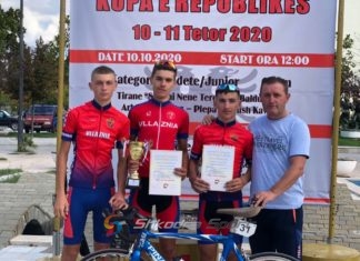 Mateo Balaj i Vllaznisë shpallet fitues i etapës së dytë të Kupës së Republikës