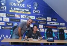 Portieri 17 vjeçar shkodran Kristian Rroku firmos me ekipin e parë të IONIKOS në Greqi