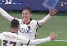 Kumbulla ‘e tepron’, i shënon edhe Milanit dhe i jep barazimin Romës