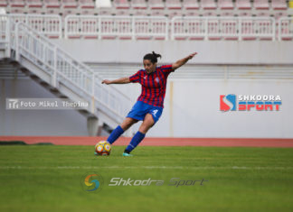 Festë tek Vllaznia, Albina Rrahmani feston ditëlindjen