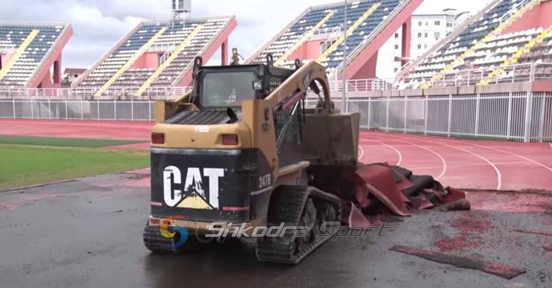 Pista e atletikës së 'Loro Boriçit' do të zëvendësohet, kompania e detyruar ta bëjë nga e para | SHKODRA SPORT