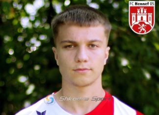 Leon Mani, shkodrani 17 vjeçar që mban shiritin e kapitenit tek FC Hennef në Bundesligë