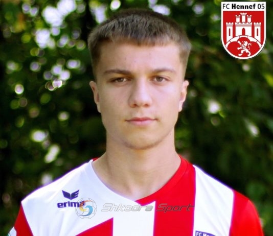 Leon Mani, shkodrani 17 vjeçar që mban shiritin e kapitenit tek FC Hennef në Bundesligë