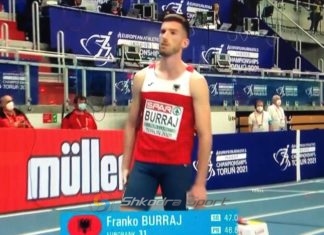 Franko Burraj e mbyll Europianin në vendin e 14-të