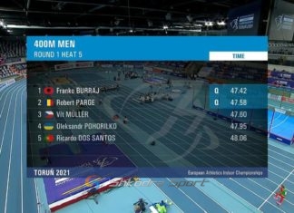 Mes 49 atletëve pjesmarrës, Franko Burraj kualifikohet për në gjysmëfinalen e Europianit