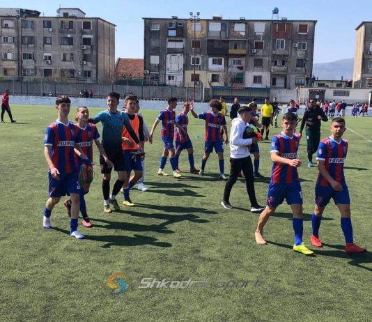Vendos goli i Rei Boshtit. Vllaznia U17 fiton 1-0 ndaj KF Shkodra