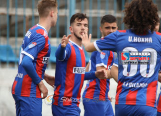 Vllaznia ‘shpartallon’ Tiranën. E mund 5-2 në ‘Reshit Rusi’